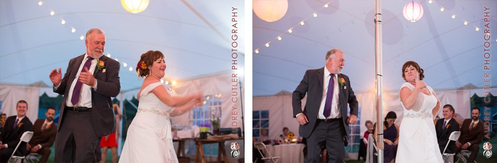 Backyard Wedding - Central Massachusetts Wedding Photographer - © Audrey Cutler Photography