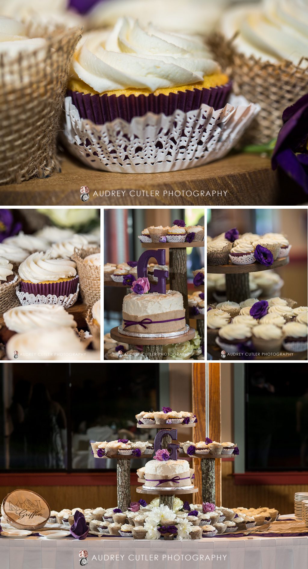 Wachusett Mountain Wedding with Piro's Bakery Cup Cakes