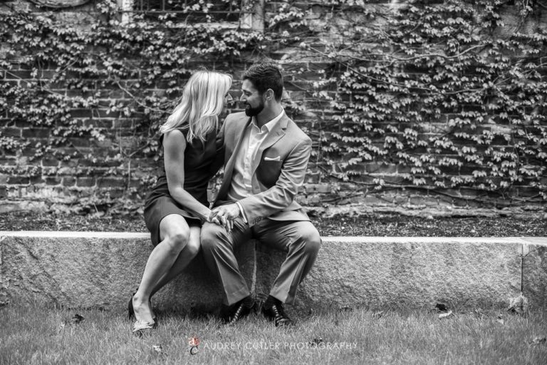 Canal District Engagement Session Worcester, MA New England Wedding