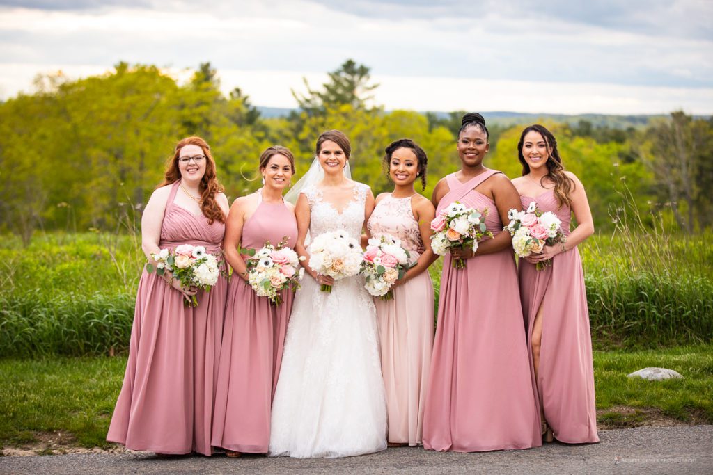 harrington-farm-wedding-photos-bridesmaides-in-blush-floor-length-dresses