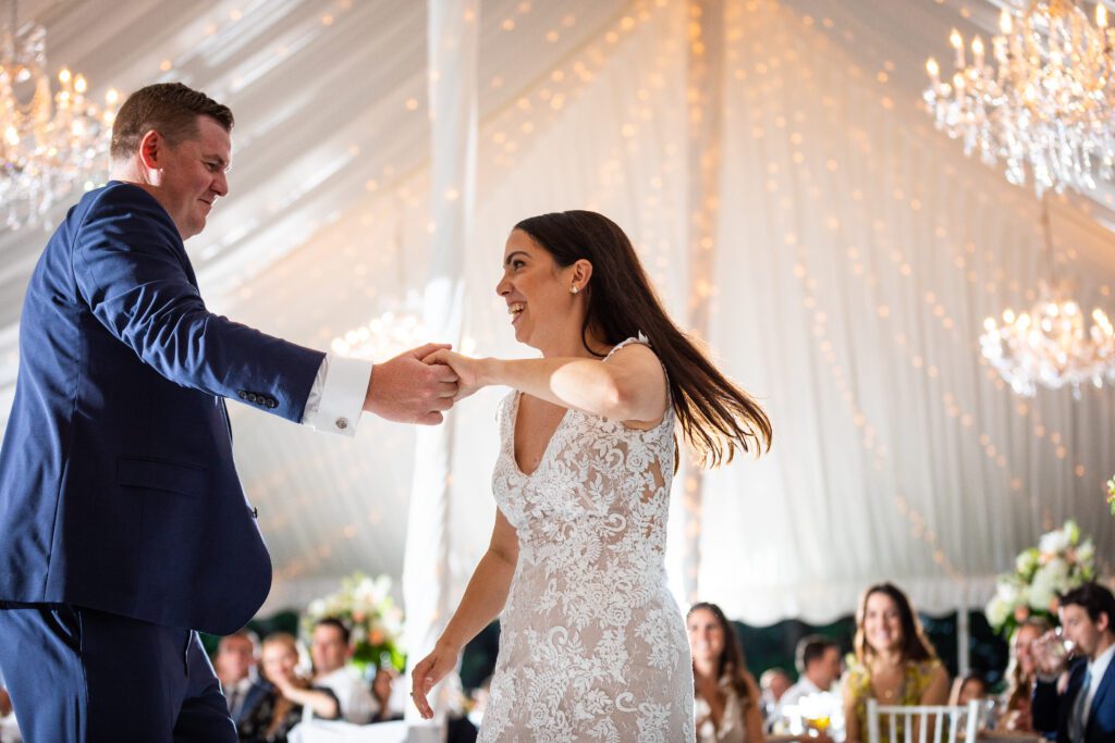 Hayley & TJ's Backyard Wedding in South Shore MA – Hanover, MA